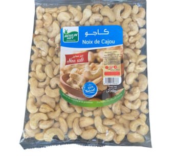 Noix de cajou non salé Moulin Vert – 230g