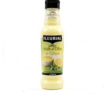 Sauce salade Fleurial – huile d’olive et citron – 500ml