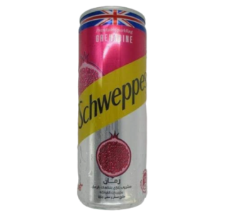 Canette Schweppes – Grenadine – 24cl