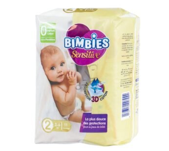 Couches bébé Bimbies Sensitive – N2 – 11pcs