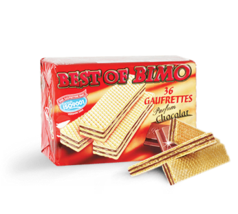 Gaufrettes Best of Bimo – chocolat – 36pcs