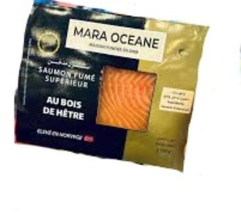 Saumon fumé au bois de hêtre – Mara Oceane – 140g