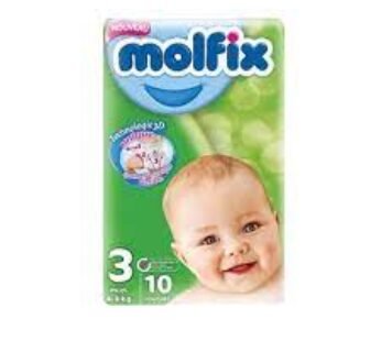 Couches bébé Molfix – N3 – 10pcs