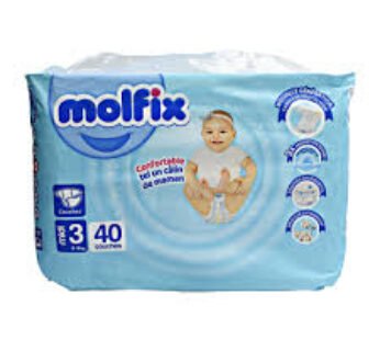 Couches bébé Molfix – N3 – 40pcs