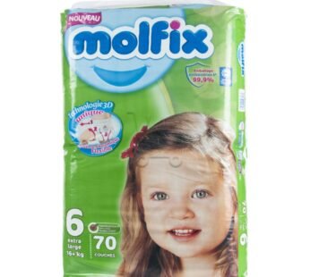 Couches Bébé Molfix n6 – 70pcs