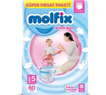 Couches bébé Molfix – N5 – 60pcs