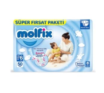 Couches bébé Molfix – N6 – 50pcs