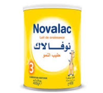 Lait Novalac – 3ème age – 1 à 3 ans – 400g