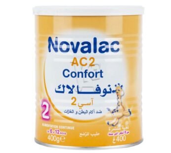 Lait Novalac AC 2 Confort – 2ème age – 6 à 12 mois – 400g