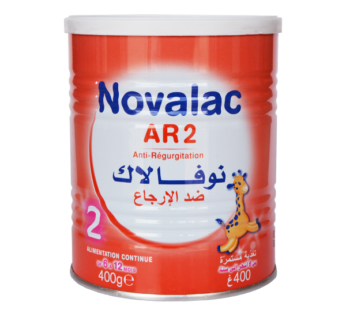 Lait Novalac AR2 – 2ème age – 6 à 12 mois – 400g