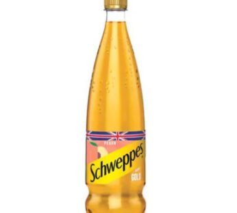 Boisson gazeuse Schweppes – Gold – pêche 1L