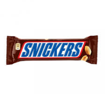 Barre de chocolat Snickers – 50g
